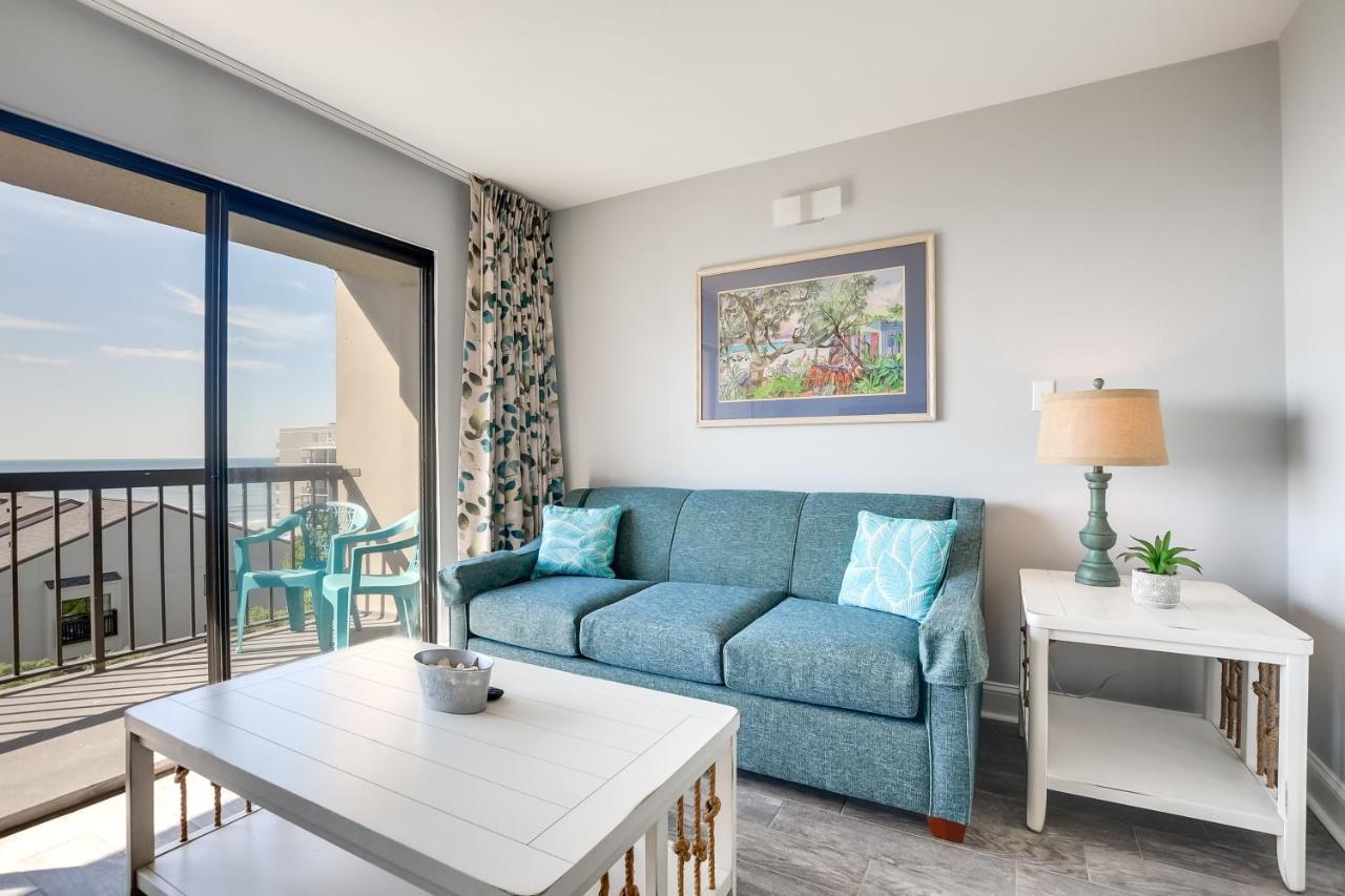 Myrtle Beach Condo With Ocean View And Pool Access! Exterior foto