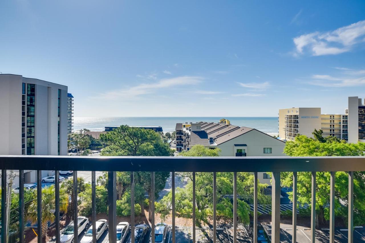 Myrtle Beach Condo With Ocean View And Pool Access! Exterior foto