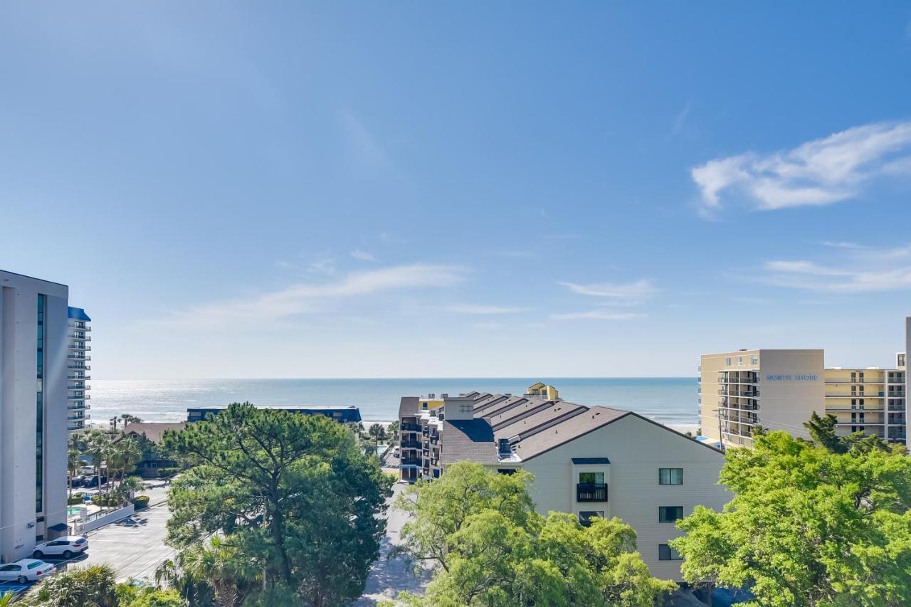 Myrtle Beach Condo With Ocean View And Pool Access! Exterior foto