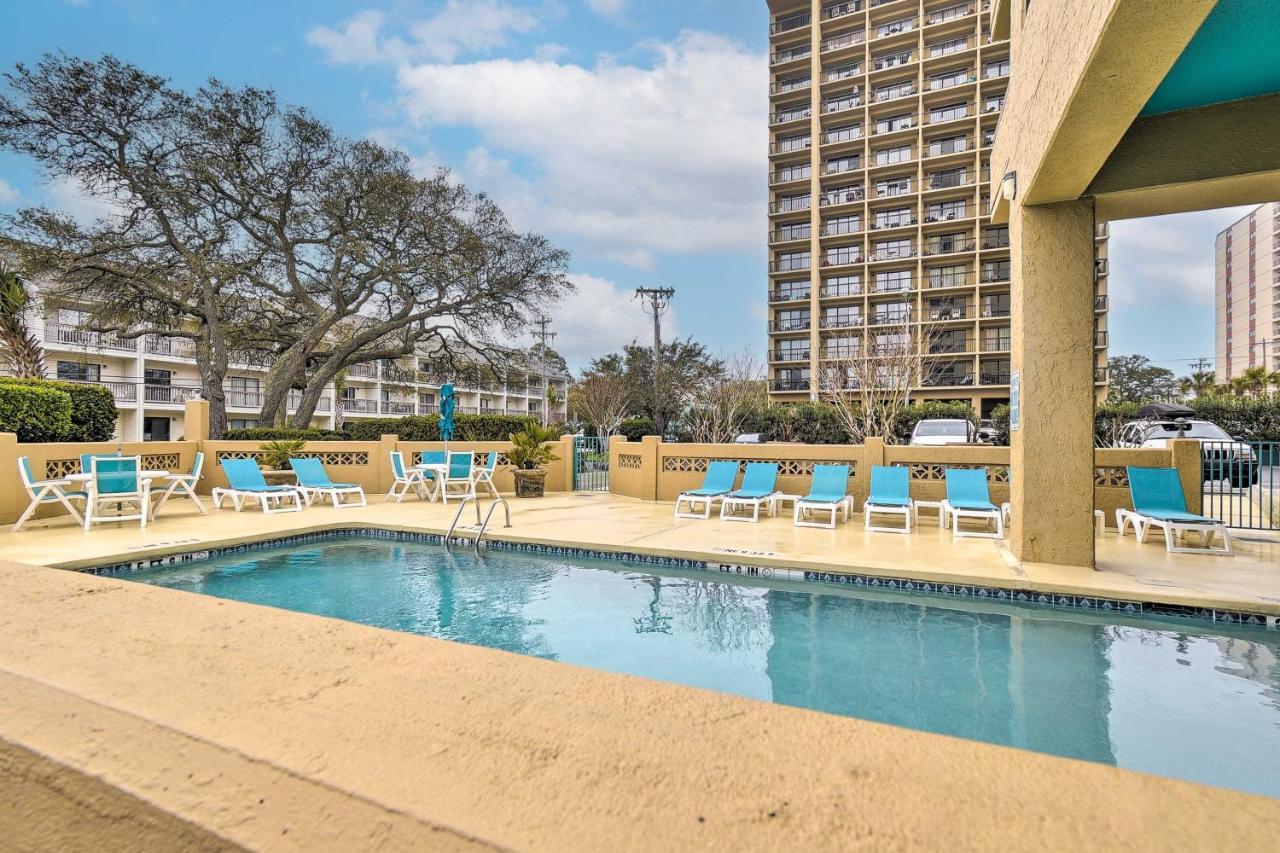 Myrtle Beach Condo With Ocean View And Pool Access! Exterior foto