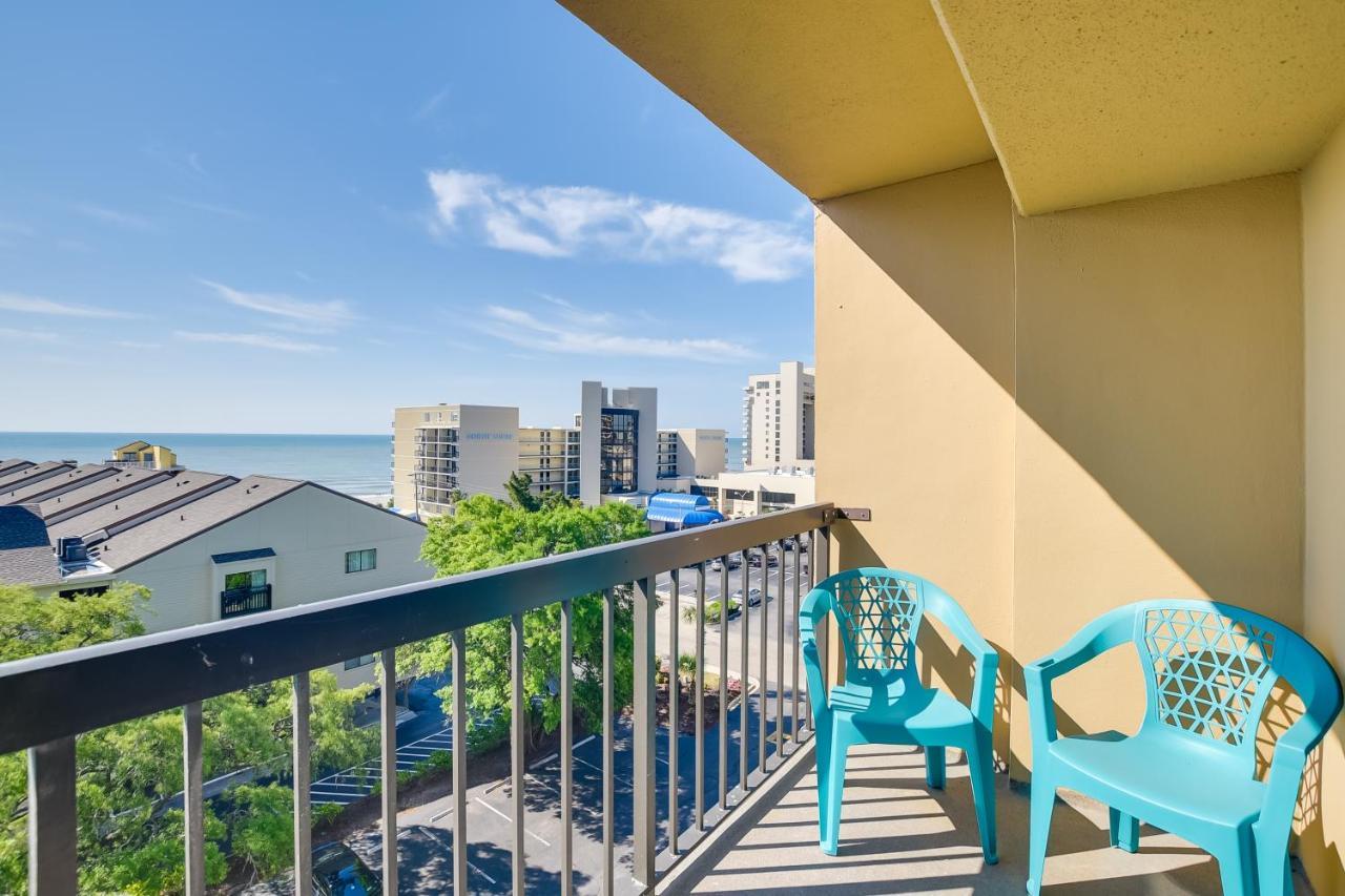 Myrtle Beach Condo With Ocean View And Pool Access! Exterior foto